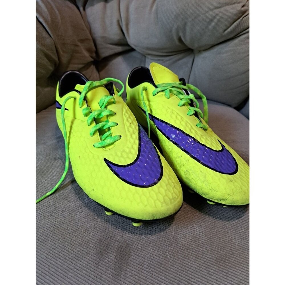 Nike Men's Soccer Shoes Cleats Hypervenom Phatal FG Mercurial Size 13